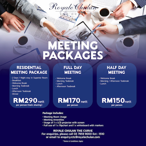 Meeting Packages Royale Chulan The Curve